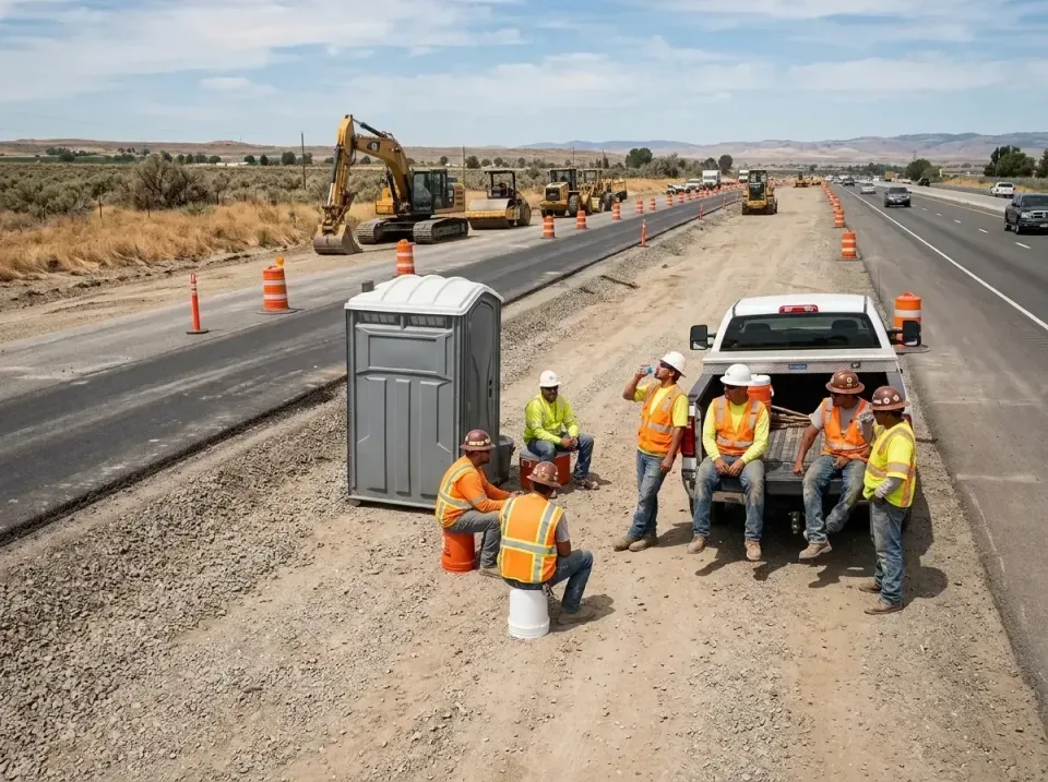 highway-road-construction-crew-007 — frequently asked questions, Porta Potty and Restroom Rentals in Battlement Mesa, CO
